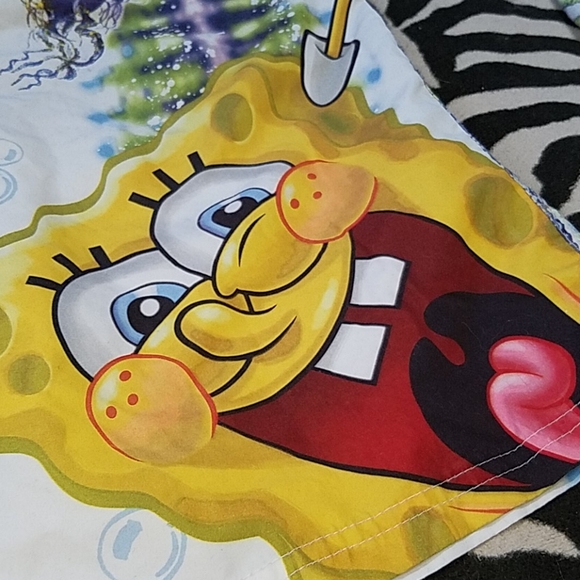 Y2K Spongebob Swim Trunks - Picture 9 of 13